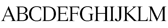 Items Regular Font UPPERCASE
