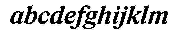 ItemsText BoldItalic FONT