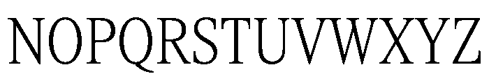 ItemsText CondensedLight Font UPPERCASE