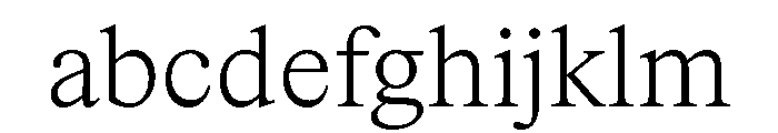 ItemsText Light FONT