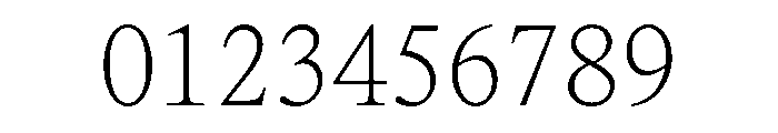 ItemsText Monospaced Font OTHER CHARS