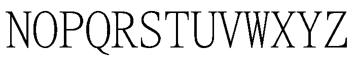 ItemsText Monospaced Font UPPERCASE