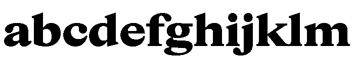 ItemsText WideBlack FONT