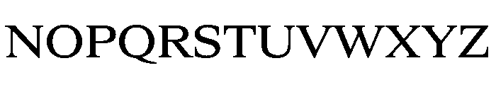 ItemsText WideBook Font UPPERCASE