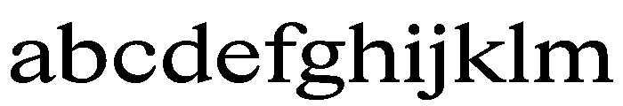 ItemsText WideBook FONT