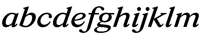 ItemsText WideMediumItalic FONT