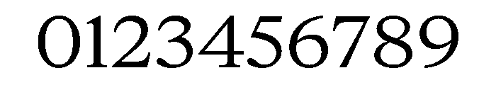ItemsText WideRegular Font OTHER CHARS