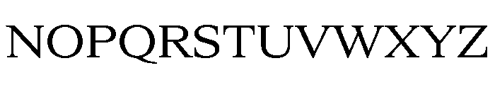 ItemsText WideRegular Font UPPERCASE