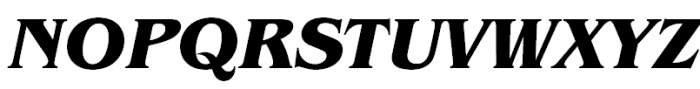 ITC Benguiat Bold Italic Font UPPERCASE