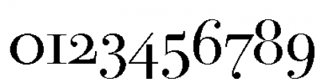 ITC Bodoni 72 Book OSF Font OTHER CHARS