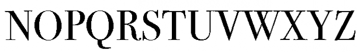 ITC Bodoni 72 Book OSF Font UPPERCASE