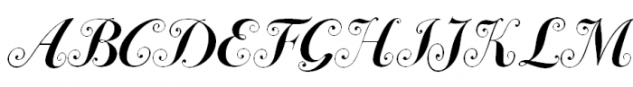 ITC Bodoni 72 Swash Bold Font UPPERCASE