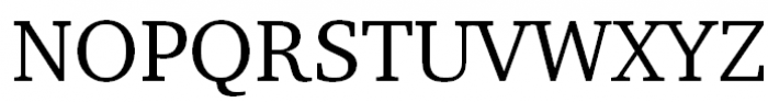 ITC Charter Regular SC OSF Font UPPERCASE