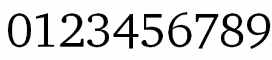 ITC Charter Regular Font OTHER CHARS