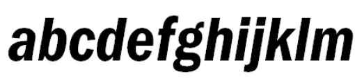 ITC Franklin Gothic Condensed Demi Italic FONT