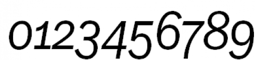 ITC Franklin Gothic Condensed Italic OSF Font OTHER CHARS