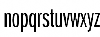 ITC Franklin Gothic Extra Compressed Book Font LOWERCASE