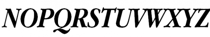 ITC Garamond Narrow Bold Italic Font UPPERCASE