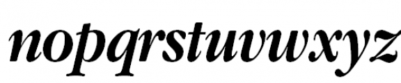 ITC Garamond Narrow Bold Italic Font LOWERCASE