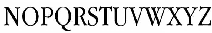 ITC Garamond Narrow Book Font UPPERCASE