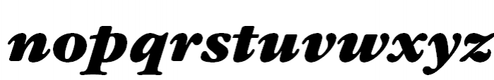 ITC Garamond Ultra Italic Font LOWERCASE