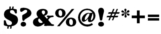 ITC Garamond Ultra Font OTHER CHARS