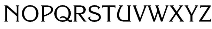 ITC Korinna Regular Font UPPERCASE