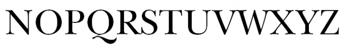 ITC New Baskerville Book Font UPPERCASE