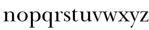 ITC New Baskerville Book Font LOWERCASE
