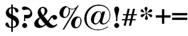 ITC New Baskerville Expert Bold OSF Font OTHER CHARS