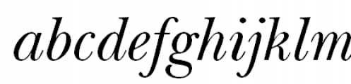 ITC New Baskerville Italic FONT