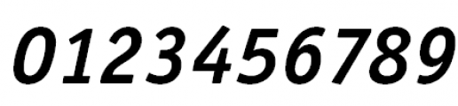 ITC Officina Sans Bold Italic Font OTHER CHARS