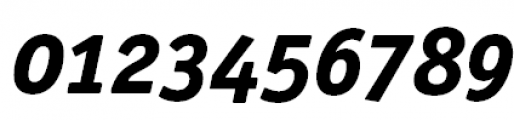 ITC Officina Serif Extra Bold Italic OSF Font OTHER CHARS