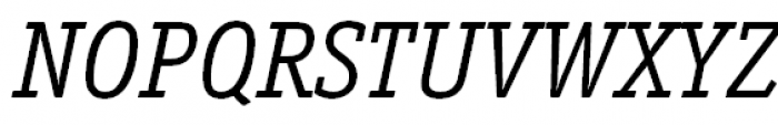 ITC Officina Serif Italic OSF Font UPPERCASE