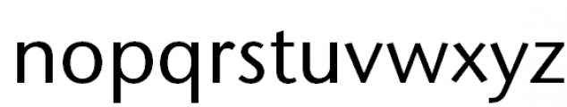ITC Stone Sans Medium Font LOWERCASE