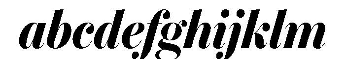 IvyBodoni Bold Italic FONT