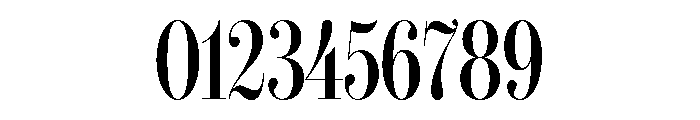 IvyBodoni Condensed Medium Font OTHER CHARS