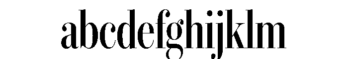 IvyBodoni Condensed Medium FONT