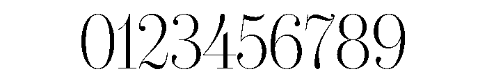 IvyBodoni Light Font OTHER CHARS