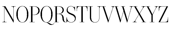 IvyBodoni Light Font UPPERCASE