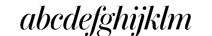 IvyBodoni Medium Italic FONT