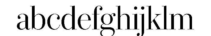 IvyBodoni Regular FONT