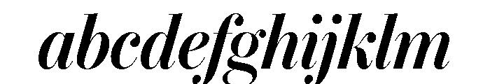 IvyBodoni Semi Bold Italic FONT