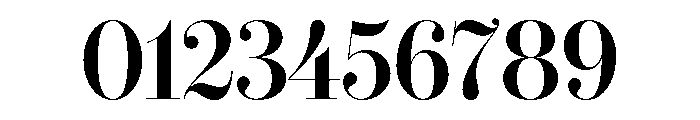 IvyBodoni Semi Bold Font OTHER CHARS