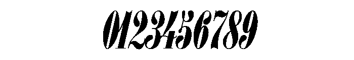 Ivybodoni Heavy Italic Font OTHER CHARS