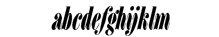 Ivybodoni Heavy Italic FONT