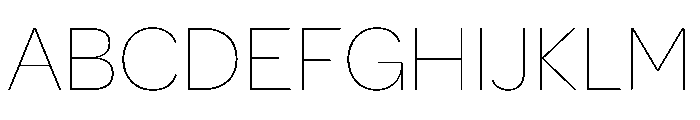 Ivyepic Variable Extra Light Font UPPERCASE
