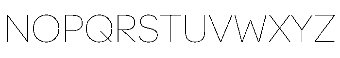 Ivyepic Variable Extra Light Font UPPERCASE