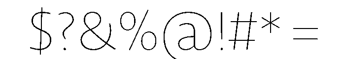 Ivymode Variable Bold Font OTHER CHARS