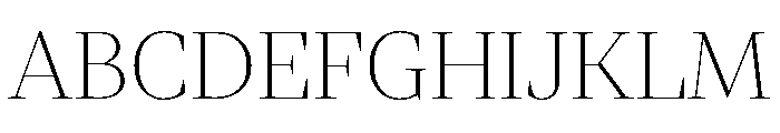 Ivymode Variable Light Font UPPERCASE